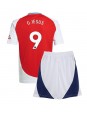 Arsenal Gabriel Jesus #9 Replika Hemmakläder Barn 2024-25 Kortärmad (+ byxor)